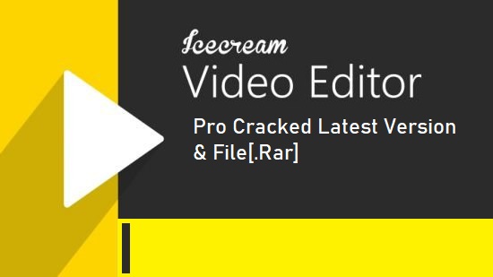 Icecream Video Editor Pro Crack v2.70 + Free License Key Download
