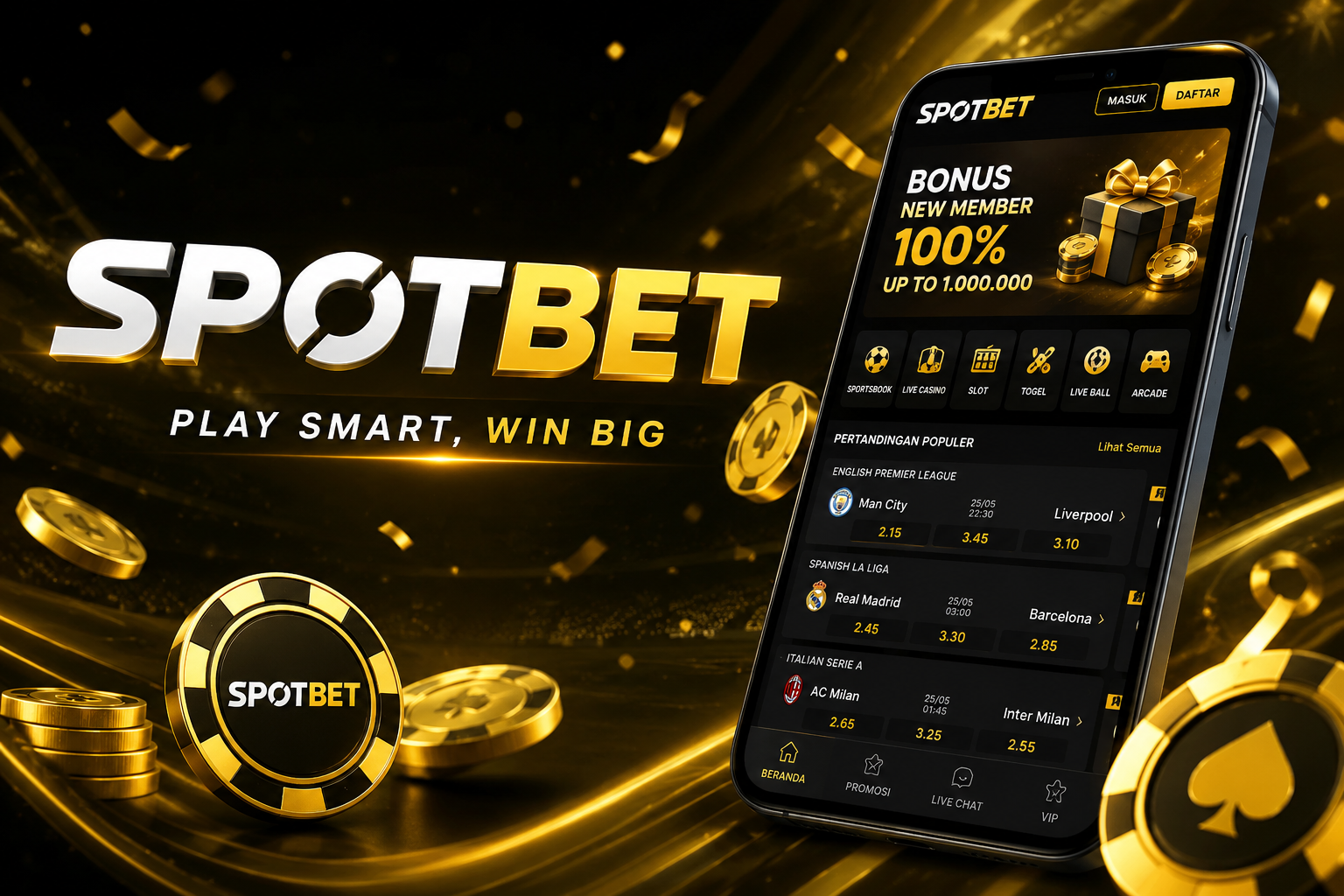 Mengenal Fitur Live Betting Spotbet dan Keunggulannya bagi Pemain Judi Online